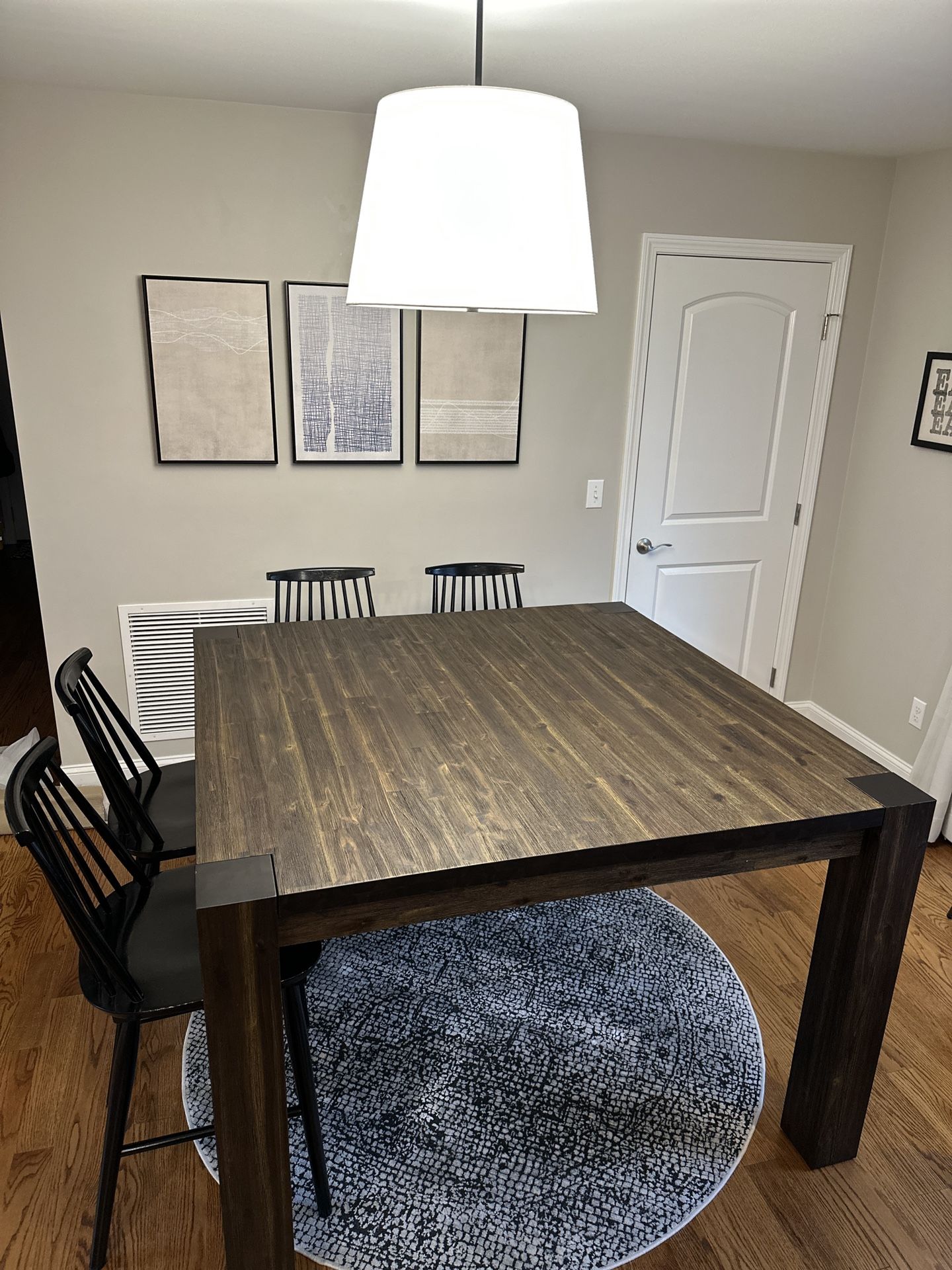 Counter Height Solid Wood Dining Table (table only***)