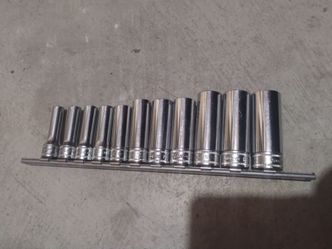 Snap On tools 3/8 drive metric Deep socket set..(SIZE 12 SOCKET MATCO)