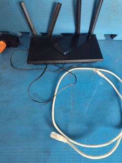 $30 Firm, Yes, It's Available, Tp-link Archer Ax21 Ax1800 Dual Band Wifi 6 Router, Retails For $80, Excellent Condition. Good For Smart Devices