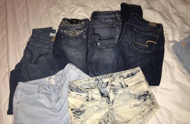 Miss me and American eagle jeans