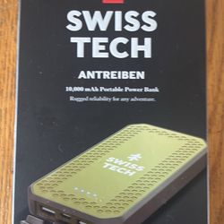 Swiss Tech 10,000mah Portable Charger
