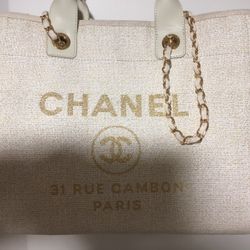 Chanel Canvas Tote