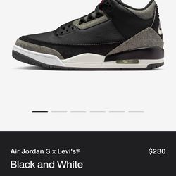 Air Jordan 3 Levis