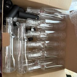 Plastic wine bottles