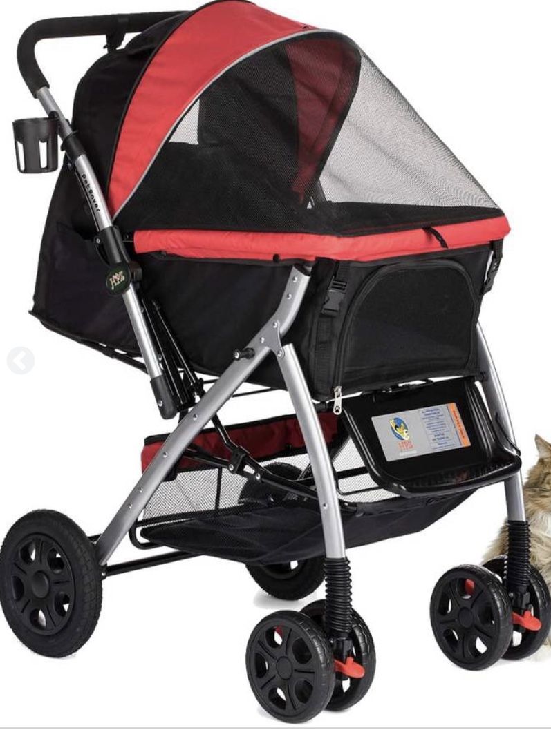 HPZ PET ROVER PREMIUM HEAVY DUTY DOG/CAT/PET STROLLER