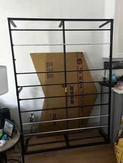 Full size bed frame one piece