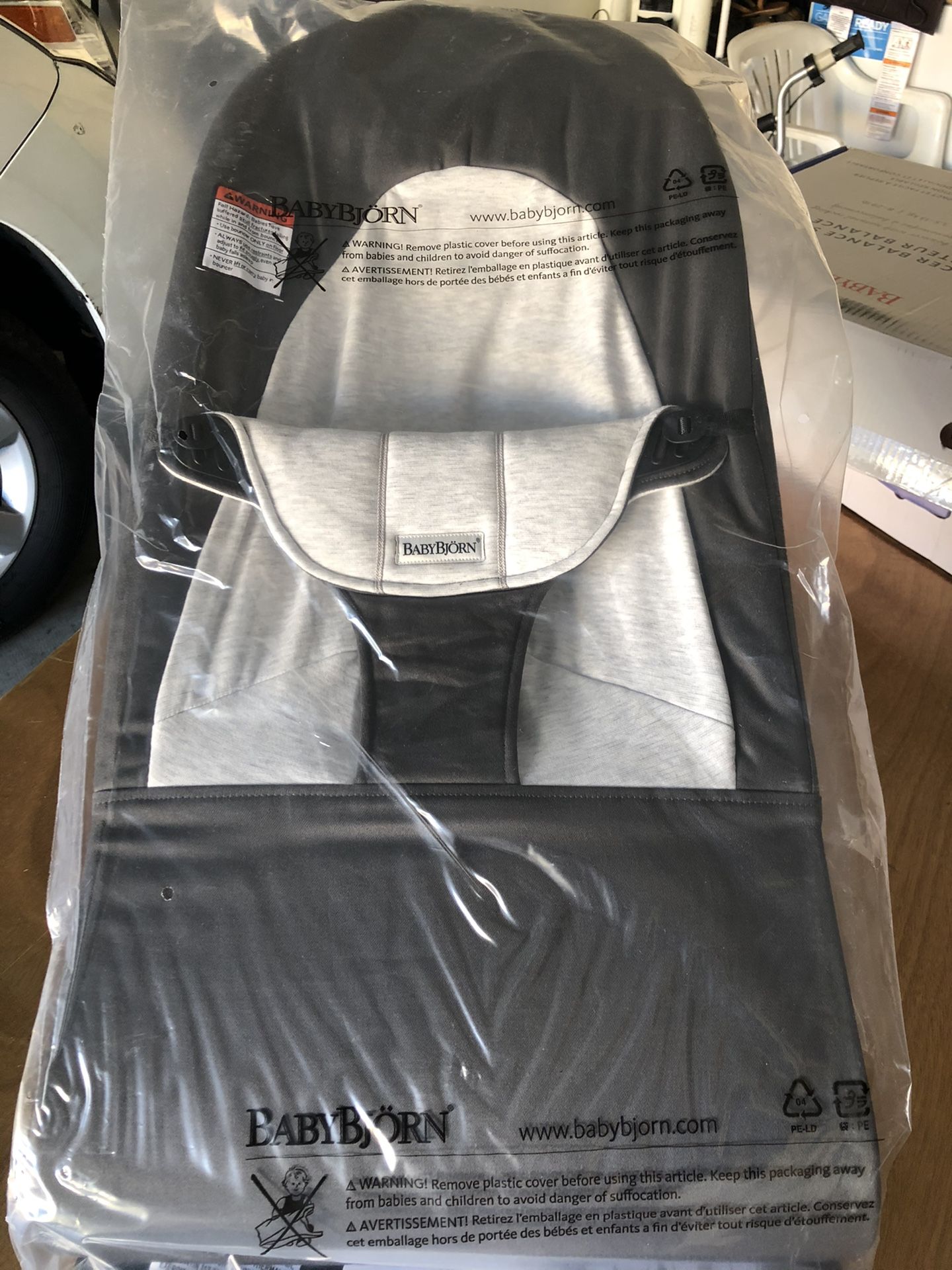 BabyBjorn Bouncer - Light Grey