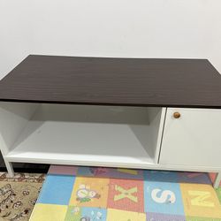 43" Rectangular Coffee Table with Cabinet