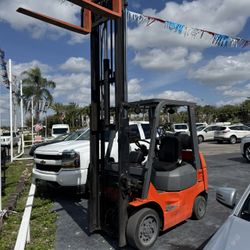 7FGCU20 TOYOTA PROPANE FORKLIFT 