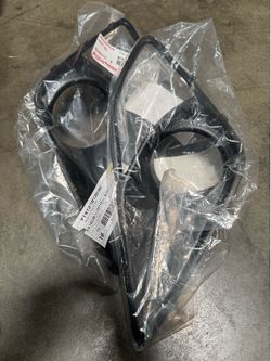 2013 14 15 16 Scion FRS FR-S OEM Front Bumper Fog Light Bezel Covers