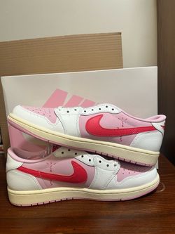 Travis Scott x Jordan 1 Low OG SP Tropical Pink 10.5 Men