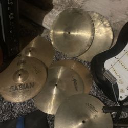 Drums Cymbals Lots Of Hi Hat Crash 