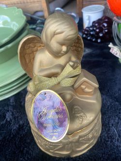 vintage-gold-ceramic-cupid-cherub-angel