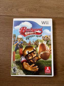 Nintendo Wii backyard sports rookie rush