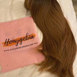Honeygebia Long Ginger Wig