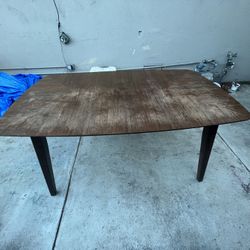 6 People Wooden Table