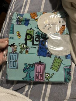NWT Little Sleepies Monsters Inc Hooded Tee