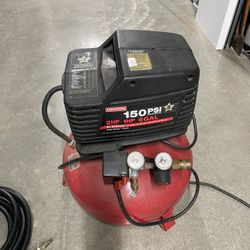 Craftsman air compressor W/ Air nailer