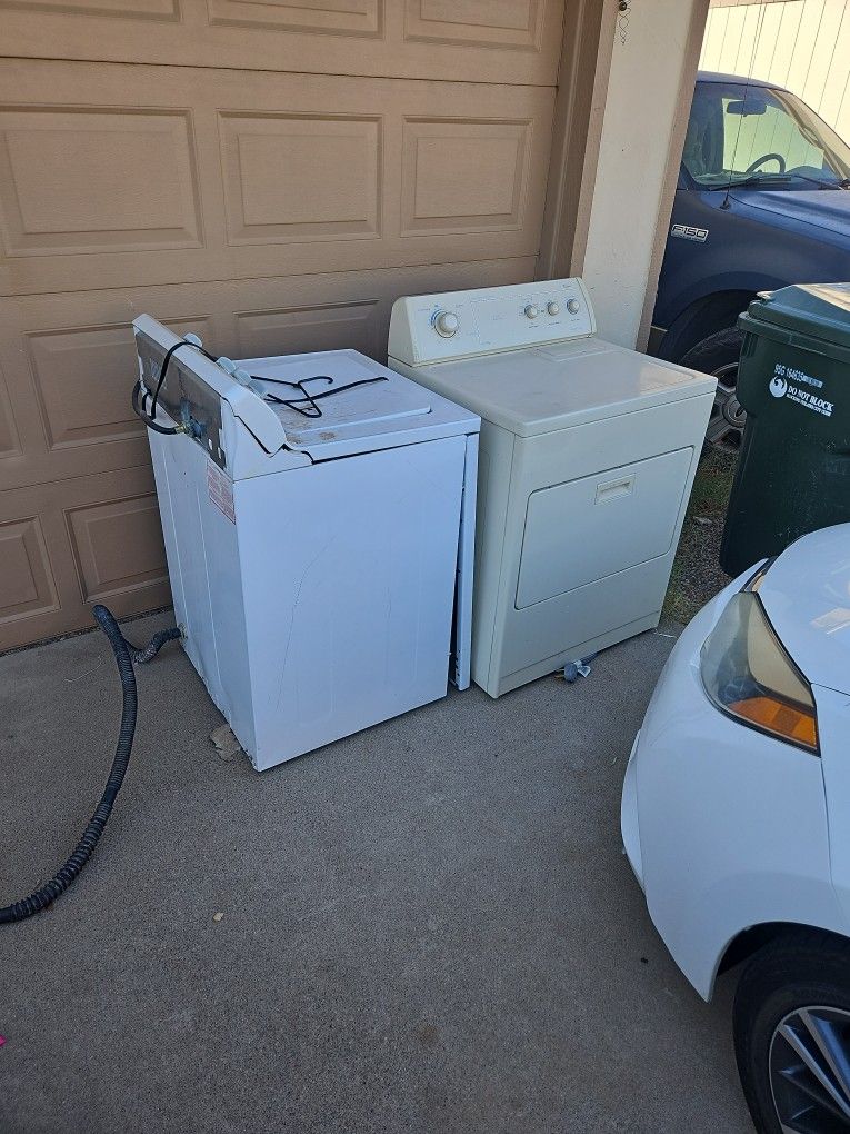 Washer [ For Parts] Dryer [Works] for Sale in Phoenix, AZ OfferUp