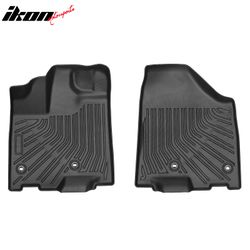Fits 2011-2012 Toyota Sienna 7 / 8 Seat Anti-Slip Floor Mats All Weather TPE Carpets