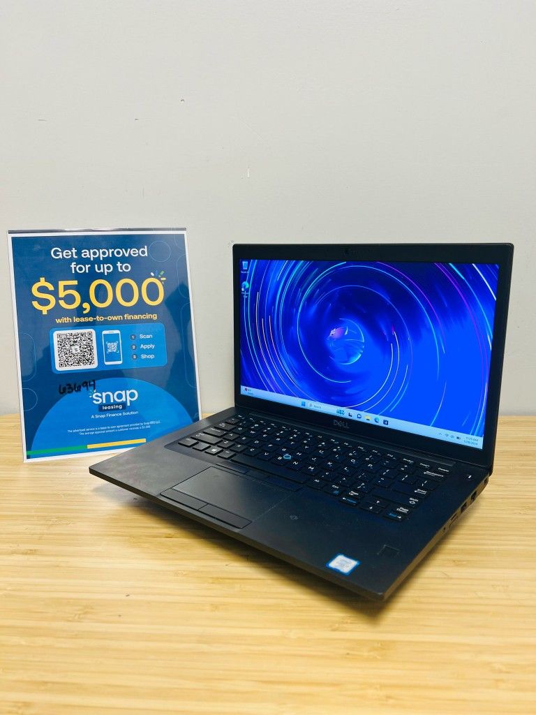 Dell Latitude Laptop Intel Core i7-8th Cpu 14” Screen /8GB RAM Laptop Finance Available $0 Down Warranty Included