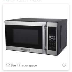 Black + Decker Microwave