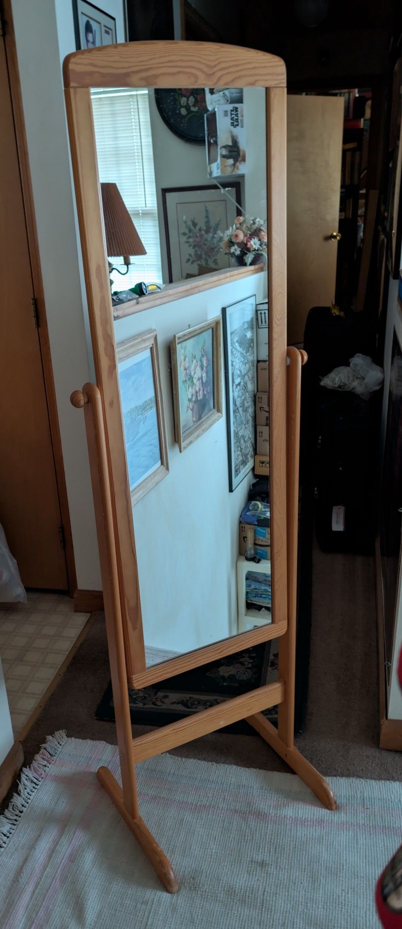 Full Length Free Standing Vanity Mirror