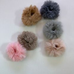 Fluffy scrunchies all new!