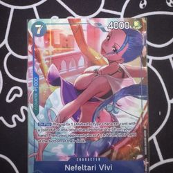 Nefeltari Vivi (Alternate Art) - The Azure Sea's Seven (OP14)