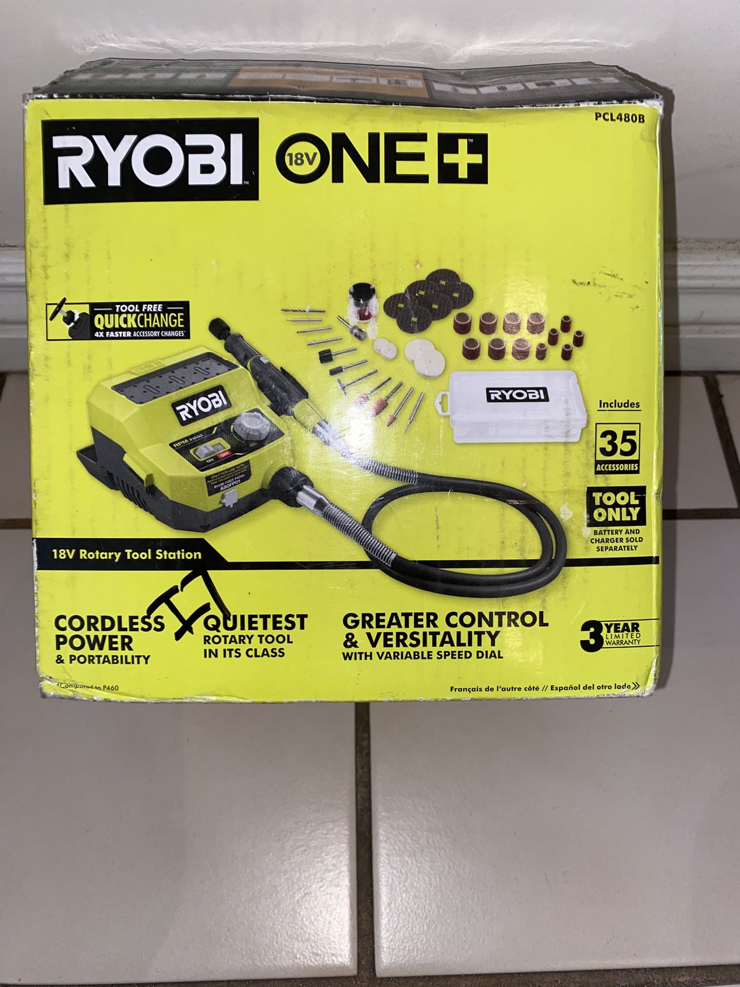 Ryobi 18v Rotary Tool Station