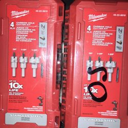 Milwaukee Carbide Hole Cutter Kit