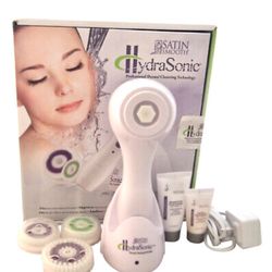 Satin smooth HydraSonic professional dermal facial skin Technology
