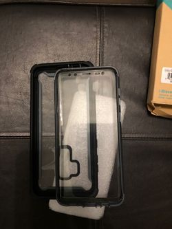 Brand new phone case with screen protect for Samsung phon