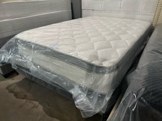 🛏️ 10” Full Size Plush Mattress - NEW! 🛏️ $0 Down, Financing Available