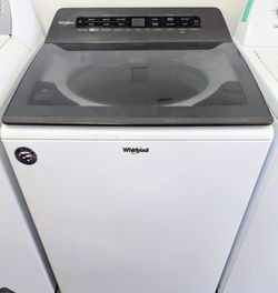 Whirlpool Cabrio 4.8 cu ft Smart Top Load Washer | 90 Day Warranty | Finan. Available for $53 Down