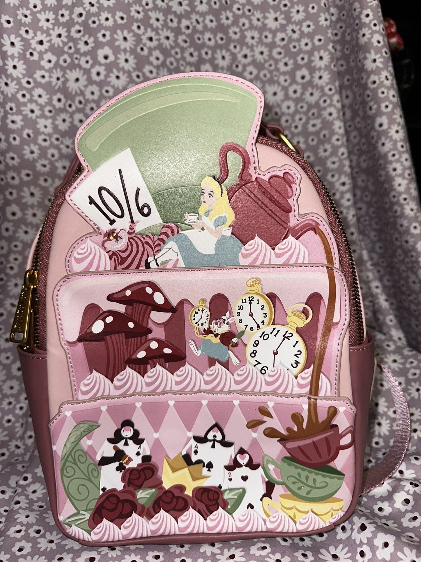 Disney Loungefly Alice In Wonderland Mad Hatter