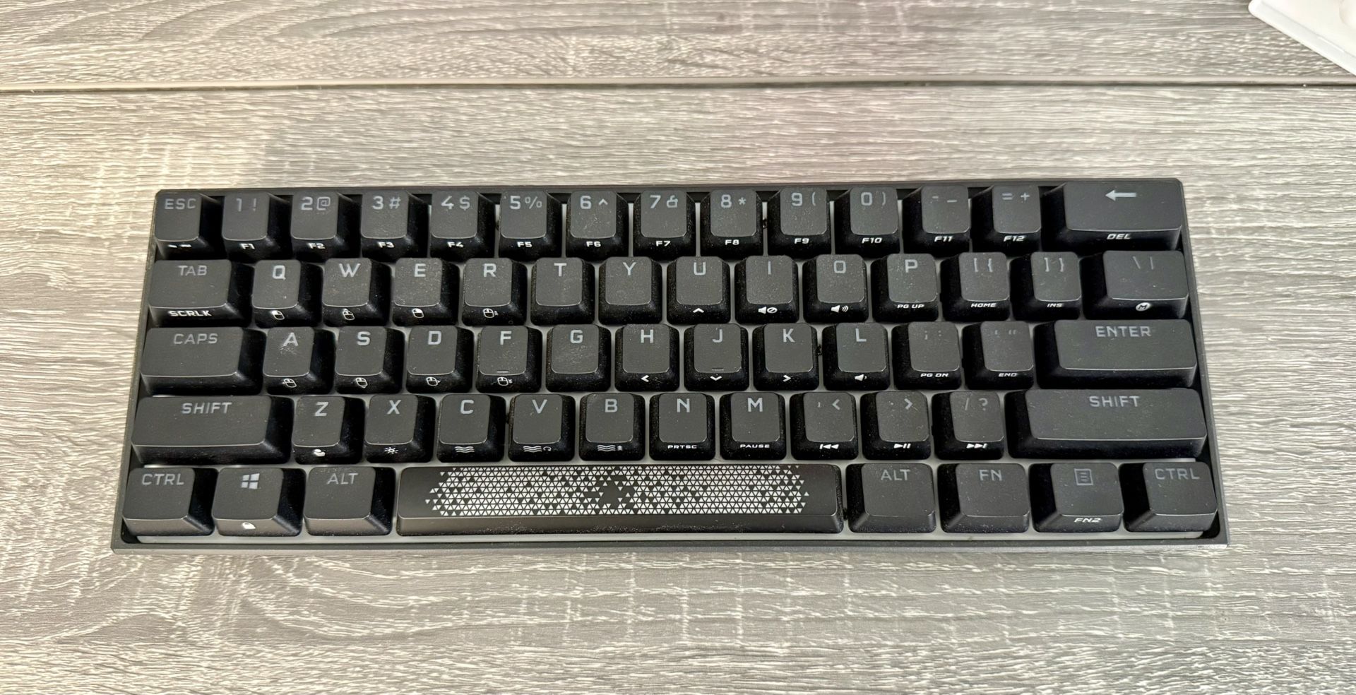 K65 RGB MINI 60% Mechanical Gaming Keyboard — CHERRY MX SPEED — Black