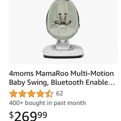 Baby Swing, With Bluetooth Excellent Condition 