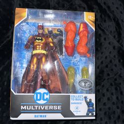 MCFARLANE DC MULTIVERSE BATMAN JLA TASK FORCE CHASE PLATINUM