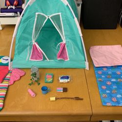 American Girl Doll Camping Set