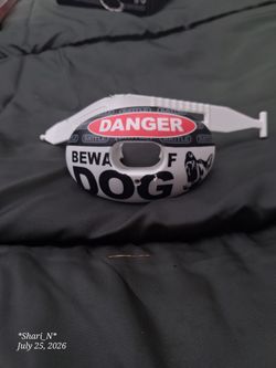 Battle Sports "Beware of Dog" Football Mouth Guard