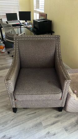 Decorative gray chair