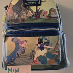 Disney Snow White And The Seven Dwarfs Loungefly Backpack 