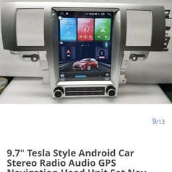 Vertical screen  for jaguar XF 2008 to2015