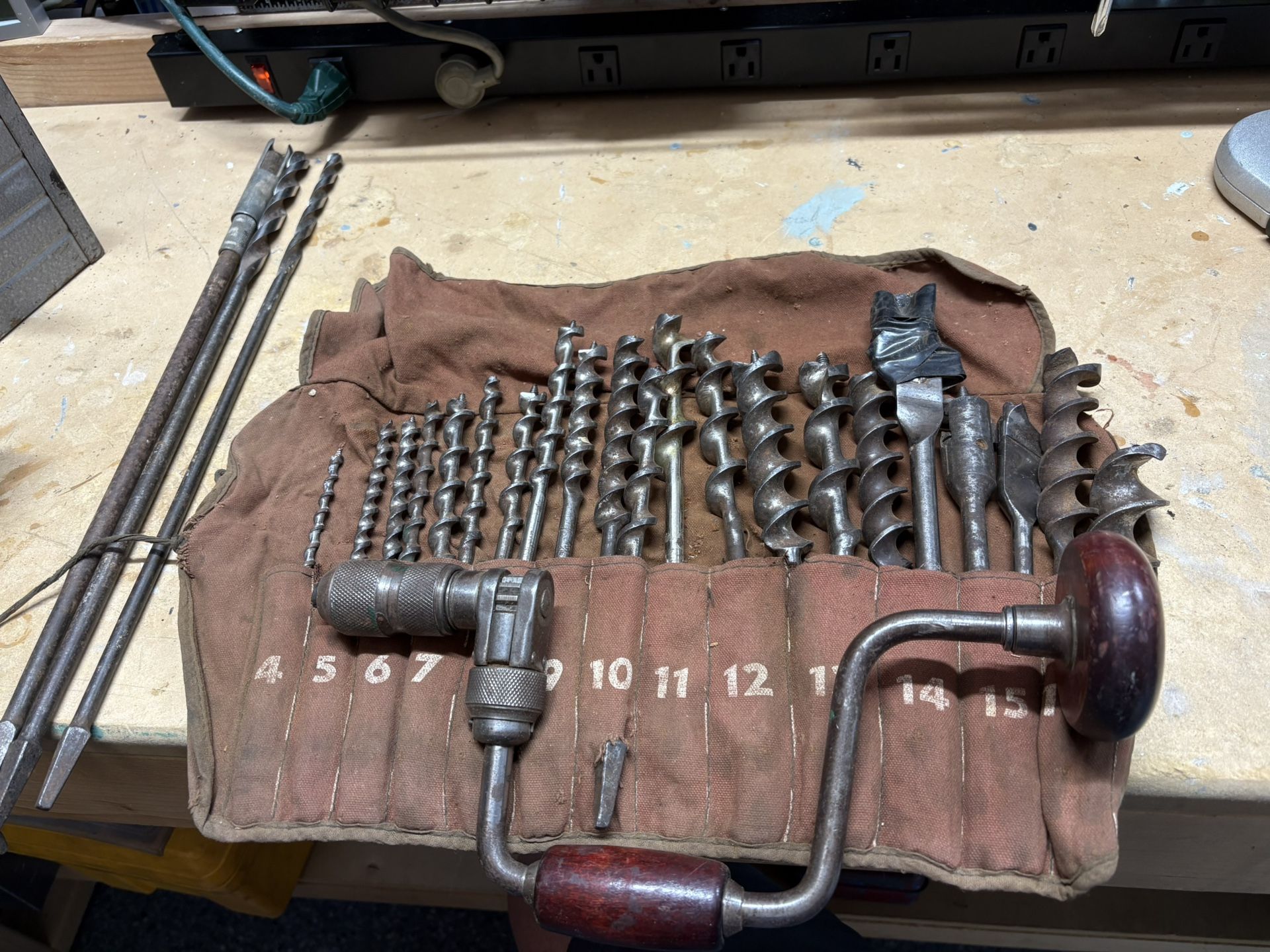 Brace & Bit Drill Set  