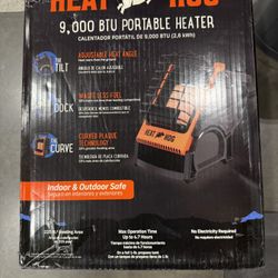 Heat Hog 9,000 BTU Portable Propane Radiant Space Heater, Indoor, Outdoor, Garage, Camping, Outdoor