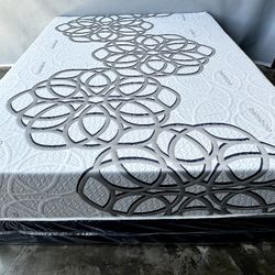Full Size Sky Comfort Bamboo Cool Gel Memory Foam Mattress 