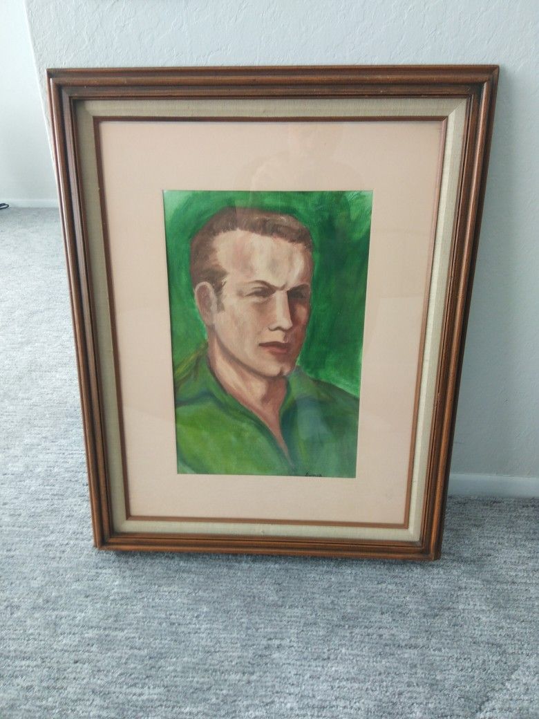 Framed Original Painting 