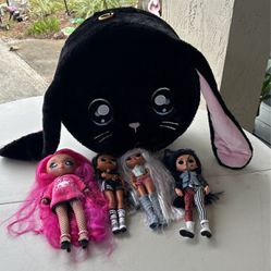 lol Dolls And Carrying Case