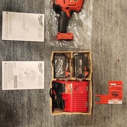 Milwaukee 18V Hackzall / Sawzall + (2) 5.0 AH Batteries and Charger